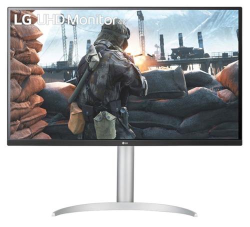 Monitor Gaming VA LED LG 32inch 32UP550-W, UHD (3840 x 2160), HDMI, DisplayPort, USB Type-C, Pivot, 4 ms (Alb)