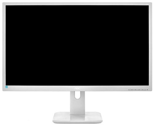 Monitor IPS LED AOC 27inch 27P1/GR, Full HD (1920 x 1080), VGA, DVI, HDMI, Display Port, USB 3.0, Boxe, Pivot (Alb)