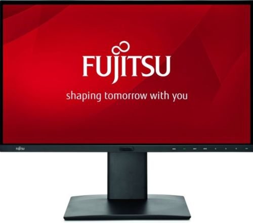 Monitor IPS LED Fujitsu 27inch S26361-K1610-V160, Ultra HD (3840 x 2160), HDMI, DisplayPort, Boxe, Pivot, 5 ms (Negru)