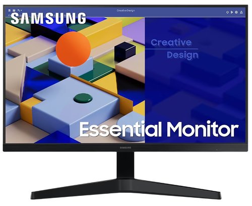 Monitor IPS LED Samsung Essential 24inch LS24C310EAUXEN, Full HD (1920 x 1080), VGA, HDMI, AMD FreeSync (Negru)