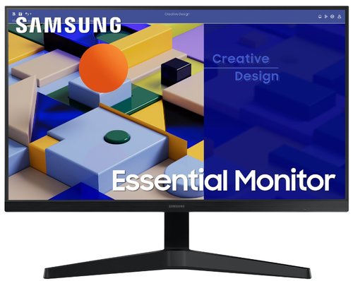 Monitor IPS LED Samsung Essential 27inch LS27C312EAUXEN, Full HD (1920 x 1080), VGA, HDMI, AMD FreeSync (Negru)