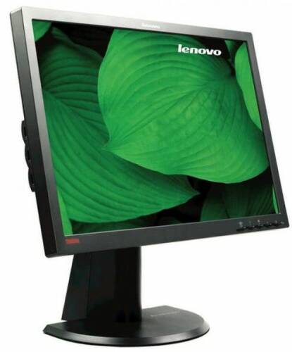 Monitor Refurbished LCD Lenovo ThinkVison 24inch L2440P, 1920 x 1200, VGA, DVI, USB, 5 ms (Negru)