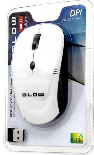 Mouse BLOW, Wireless (Alb)