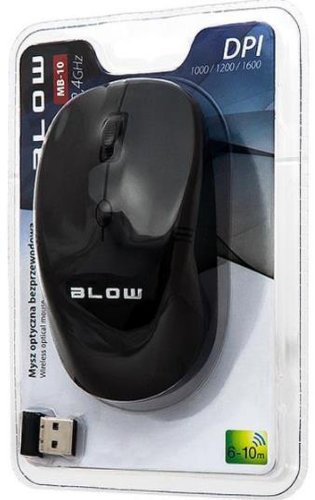 Mouse BLOW, Wireless (Negru)