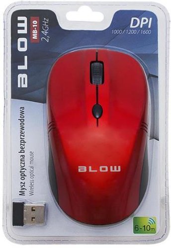 Mouse BLOW, Wireless (Rosu)