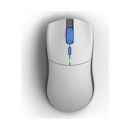 Mouse Gaming Glorious PC Gaming Race Series One PRO Wireless, USB, 19000 dpi (Gri/Albastru) 