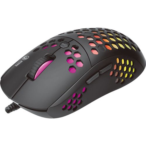 Mouse Gaming Marvo M399, iluminare RGB, USB (Negru)