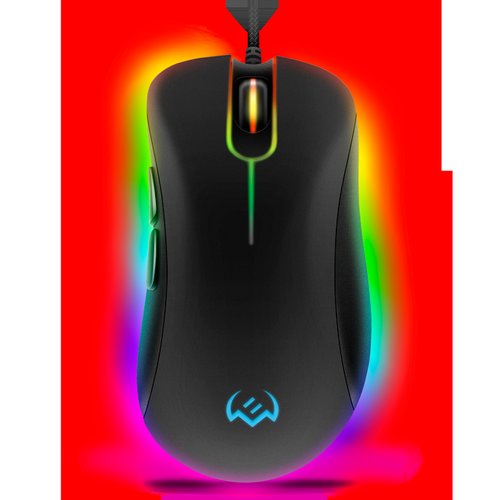 Mouse Gaming SVEN RX-G830, 6400 DPI, USB, iluminare RGB (Negru)