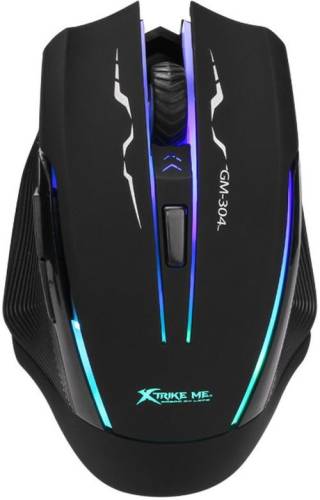 Mouse Gaming XTRIKE ME GM-304, Optic, USB, 2400 DPI (Negru)