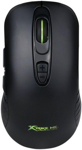 Mouse Gaming XTRIKE ME GM-652G, Optic, USB, 4800 DPI (Negru)