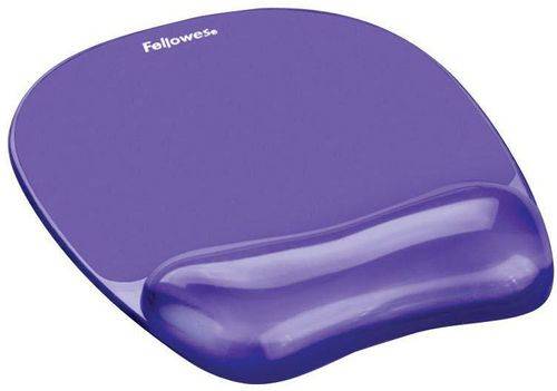 Mouse Pad Fellowes CRYSTAL 9144104, Gel (Violet)