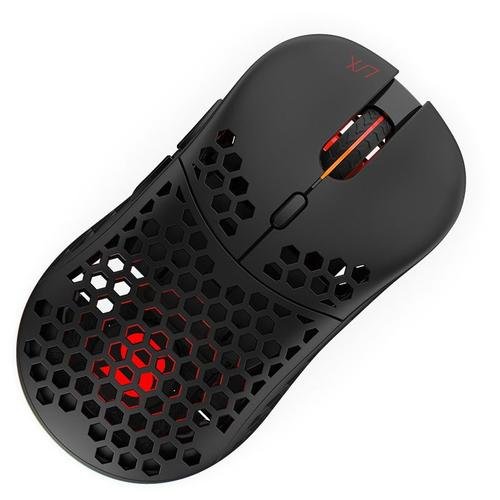 Mouse Wireless Gaming SPC Gear LIX, 16000 dpi, USB, iluminare RGB (Negru)