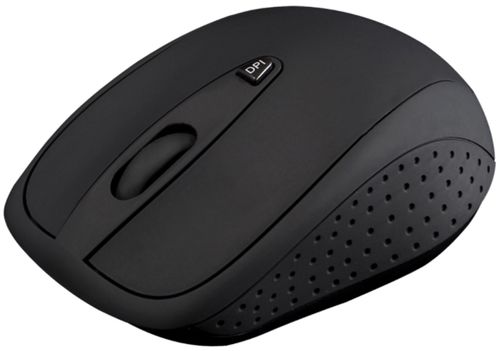 Mouse Wireless Modecom MC-WM4, 1600 DPI, USB (Negru)