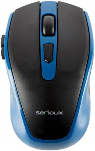 Mouse Wireless Serioux PASTEL 600 (Albastru)