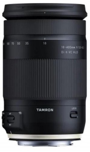 Obiectiv Tamron 18-400mm F/3.5-6.3 Di II VC HLD SLR, Autofocus, montura Canon EOS (Negru)