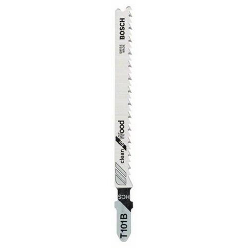 Panza pentru fierastrau vertical Bosch Professional Clean T 101 B pentru lemn, 100 mm, 5 buc