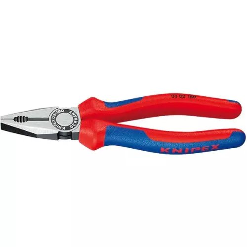 Patent combinat, KNIPEX, 03 02 180, Otel special, lungime 180 mm