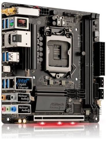 Placa de baza ASRock Fatal1ty Z370 Gaming-ITX/AC, Intel Z370, LGA 1151 