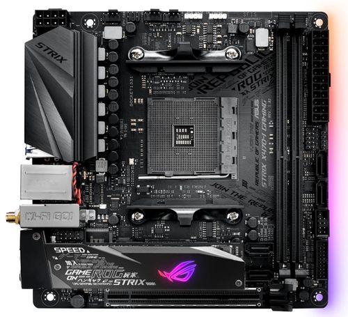 Placa de baza Asus Rog Strix X470-I Gaming, AMD X470, DDR4, AMD, AM4