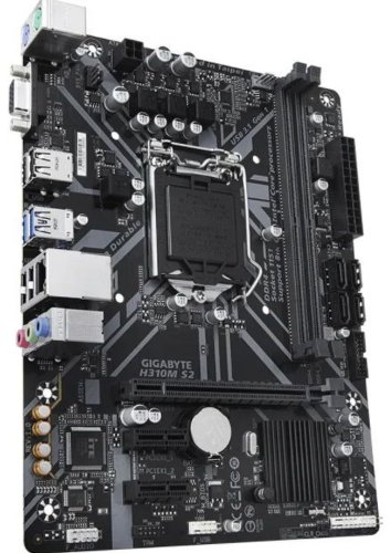 Placa de baza Gigabyte H310M S2, Intel H310, DDR4, LGA 1151v2, mATX