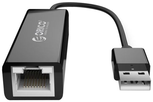 Placa de retea Orico UTJ-U2, USB 2.0 (Negru)