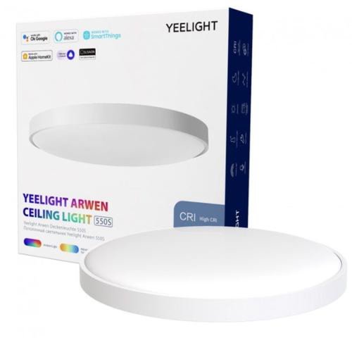 Plafoniera Yeelight LED Ceiling Light Arwen 550S, 50 W, 3500 lm, Control Aplicatie (Alb)