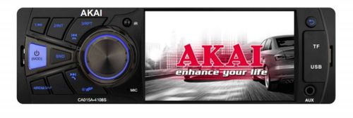 Player auto Akai CA015A-4108S, Touchscreen 4inch, USB, AUX, SD, 4 x 25W