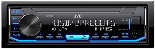 Player Auto JVC KD-X176, 4 x 50W, USB, AUX (Negru)