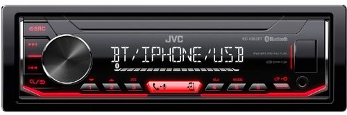 Player Auto JVC KDX352BT, Aux-In, USB, Bluetooth, 4 x 50 W