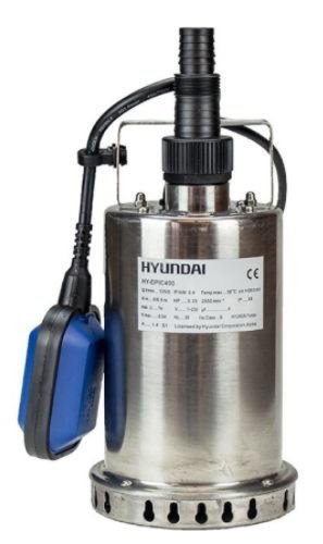 Pompa submersibila Hyundai HY-EPIC400, 8100 l/h, 400 W (Argintiu/Negru)