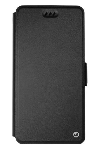 Protectie Book Cover Lemontti Elegant TLENK6N pentru Nokia 6 (Negru)