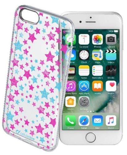 Protectie spate Cellularline STYCSTARIPH747 pentru iPhone 7, iPhone 8 (Multicolor)