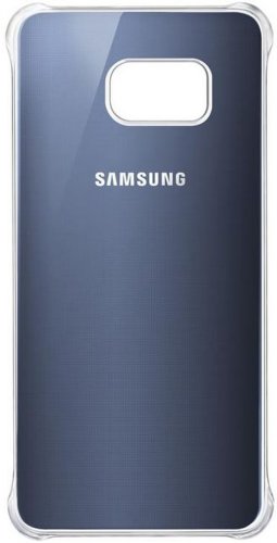 Protectie spate Glossy Cover Samsung EF-QG928 pentru Samsung Galaxy S6 Edge Plus (Albastru)