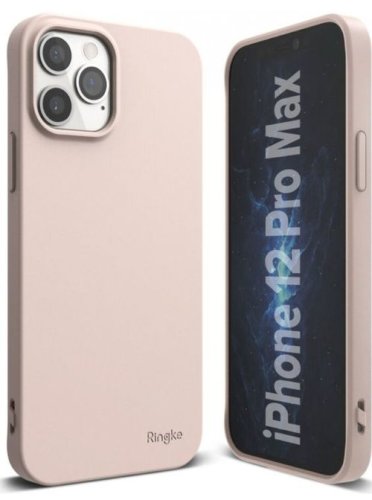 Protectie Spate Ringke Air S 8809758101432 pentru Apple iPhone 12 Pro Max (Roz)