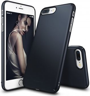 Protectie spate Ringke Slim 152861 pentru Apple iPhone 7 Plus (Negru)