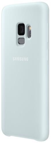 Protectie Spate Samsung Silicon EF-PG960TLEGWW pentru Samsung Galaxy S9 (Albastru)
