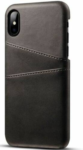 Protectie spate Senno Tailor Wallet pentru Apple iPhone XS Max (Negru)
