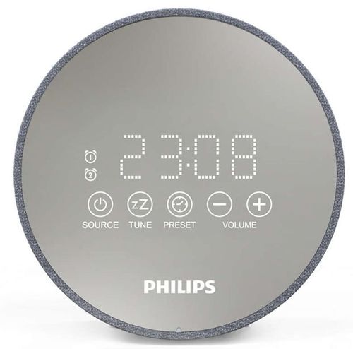Radio cu ceas Philips TADR402/12 (Gri)