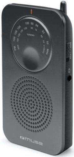 Radio portabil Muse M-01 RS, FM/MW (Negru)