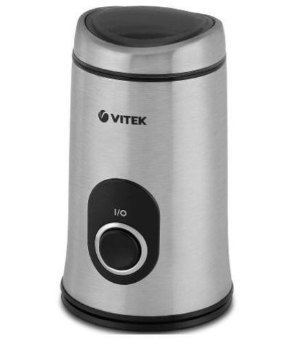 Rasnita de cafea VITEK VT-1546,150 W,50g, Mecanic, otel inoxidabil (Argintiu)