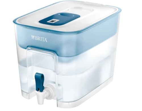 Recipient filtrare apa BRITA Flow BR1039277, 8,2 L (Alb/Albastru)