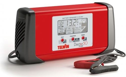 Redresor auto Telwin DOCTOR CHARGE 50, 6/12/24 V