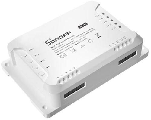 Releu Sonoff 4CH-R3, Wireless, 4 canale