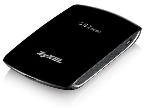 Router Wireles Portabil ZyXel WAH7706-EU01V2F, 3G/4G, Dual Band, 300 Mbps, Baterie Li-ion (Negru)