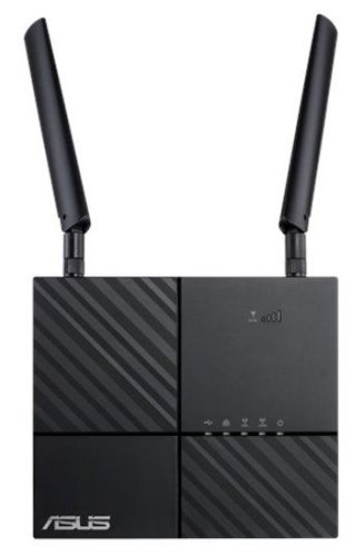 Router Wireless ASUS 4G-AC53U, Gigabit, Dual Band, 4G LTE, 750 Mbps, 2 Antene extrene (Negru)