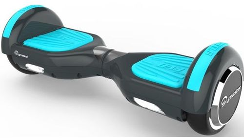 Scooter electric (hoverboard) Skymaster WHEELS EVO 7 SMART OCEAN BLUE, Viteza maxima 15 Km/h, Autonomie 20 Km (Negru/Albastru)