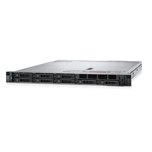 Server DELL PowerEdge R450, Rack 1U, Intel Xeon Silver 4309Y 8 C / 16 T, 2.8 GHz - 3.6 GHz, 12 MB cache, 105 W, 16 GB DDR4 ECC, 480 GB SSD, 4 x LFF, 800 W, Fara sistem de operare