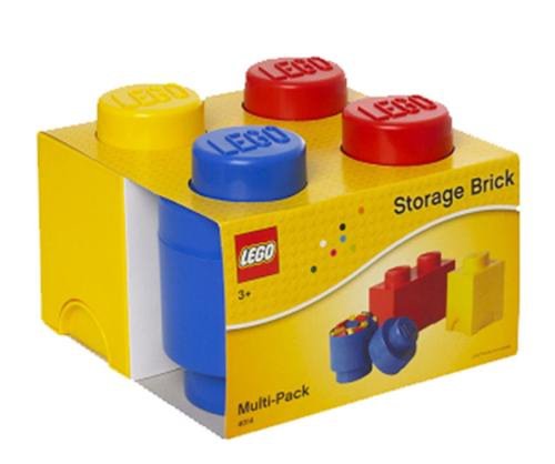Set 3 cutii de depozitare LEGO 40140001 (Multicolor)