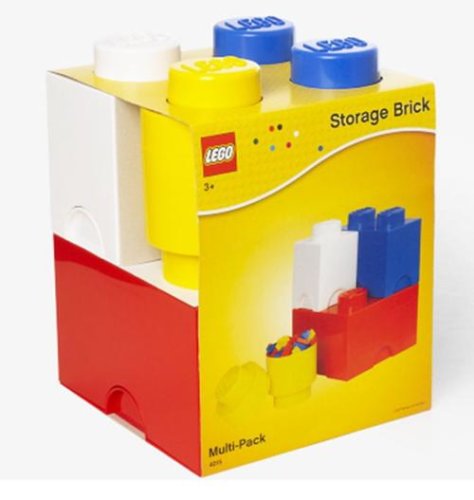Set 4 cutii de depozitare LEGO 40150001 (Multicolor) 
