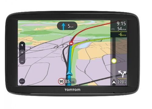 Sistem de navigatie TomTom Via 62, diagonala 6inch, 8GB, Bluetooth, Full Europe + Actualizari gratuite pe viata